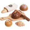 Bread, Loaf and Knife Set - Play Food - 1 - thumbnail