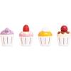 Wooden Cupcake Play Food Set - Play Food - 3