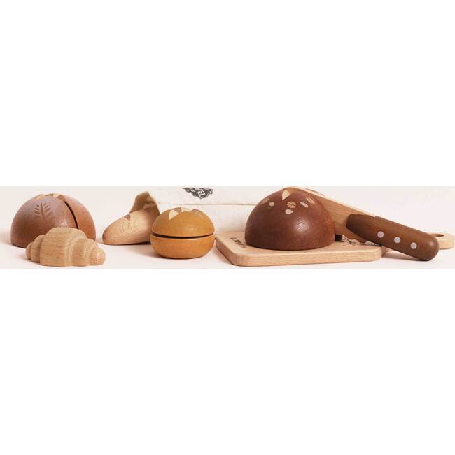 Bread, Loaf and Knife Set - Play Food - 2