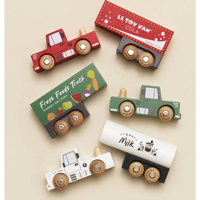 Wooden Toy Trucks - Transportation - 3