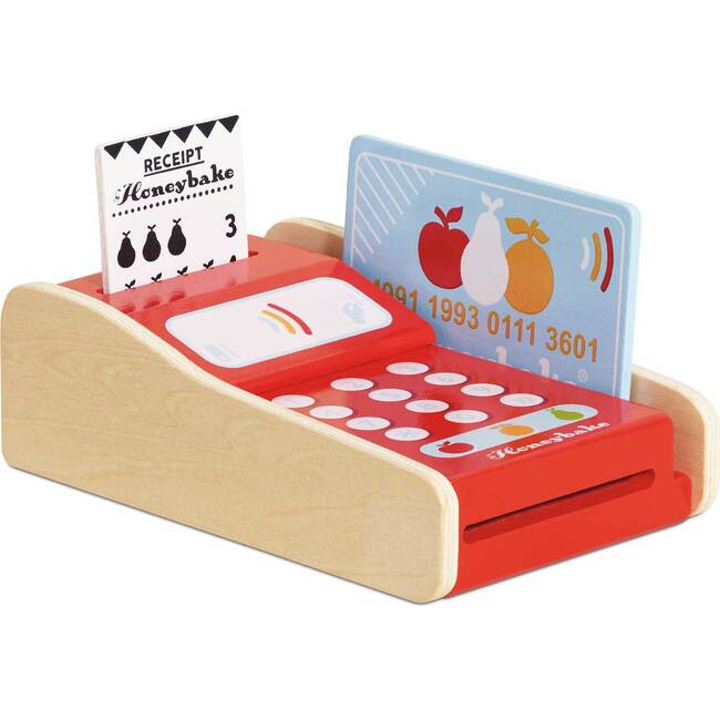 Wooden Shop Card Machine - Role Play Toys - 4
