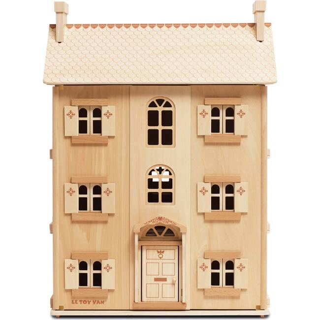 The Original Natural Wood Doll House