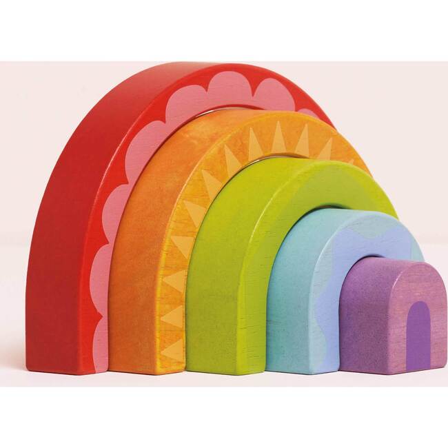 Rainbow Tunnel Toy - Developmental Toys - 2