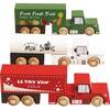 Wooden Toy Trucks - Transportation - 5