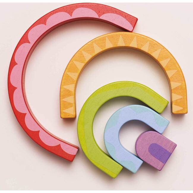 Rainbow Tunnel Toy - Developmental Toys - 3