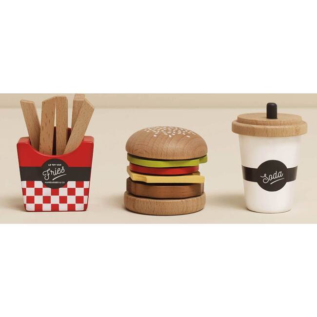 Hamburger Set - Play Food - 4