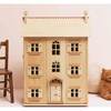 The Original Natural Wood Doll House - Dollhouses - 5