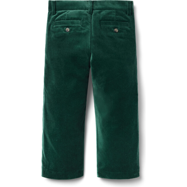 The Velvet Party Pant, Green - Pants - 2