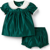 The Satin Collared Matching Baby Set - Mixed Apparel Set - 1 - thumbnail