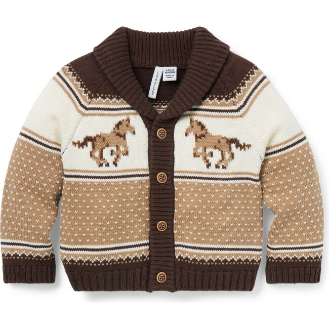 The Little Equestrian Baby Cardigan