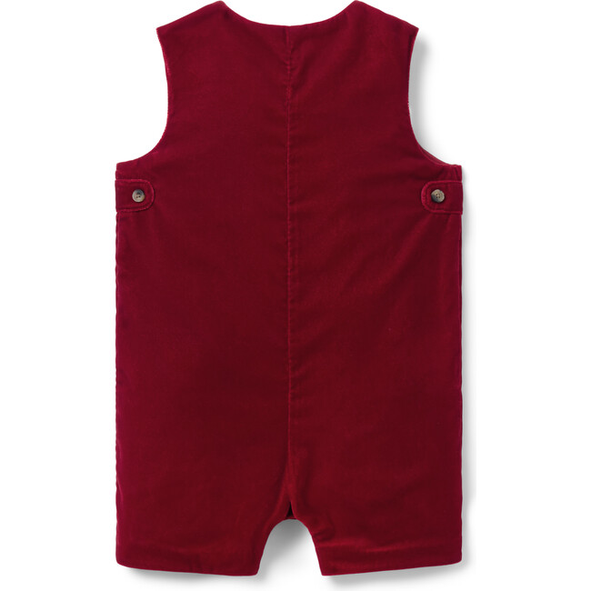 The Holiday Velvet Baby Romper - Overalls - 3