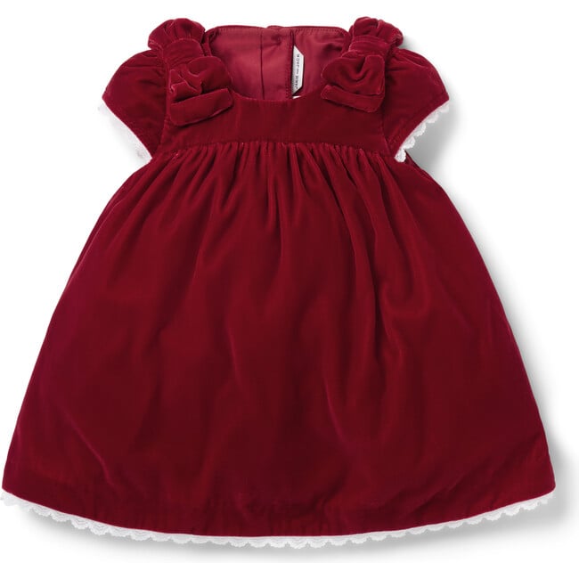 The Holiday Velvet Baby Dress