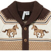 The Little Equestrian Baby Cardigan - Sweaters - 3