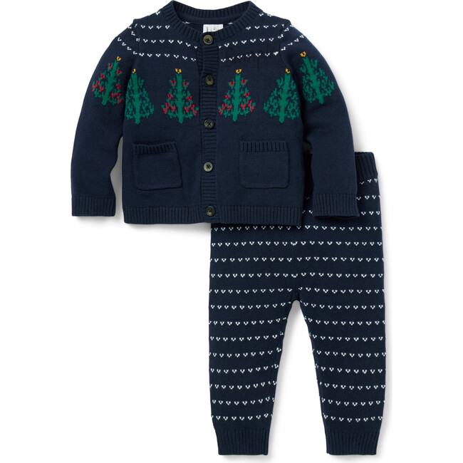The Holiday Matching Baby Sweater Set