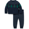 The Holiday Matching Baby Sweater Set - Mixed Apparel Set - 2