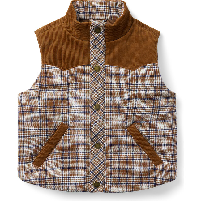 The Western Plaid Vest