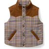 The Western Plaid Vest - Vests - 1 - thumbnail