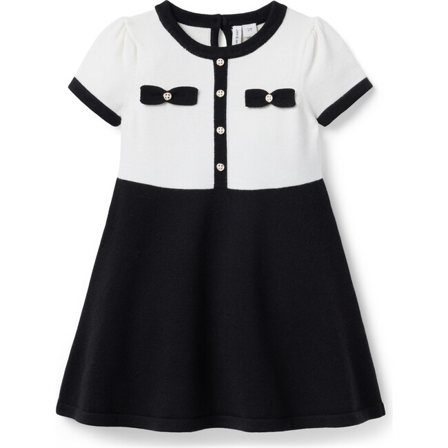 The Bow Sweater Dress, Black