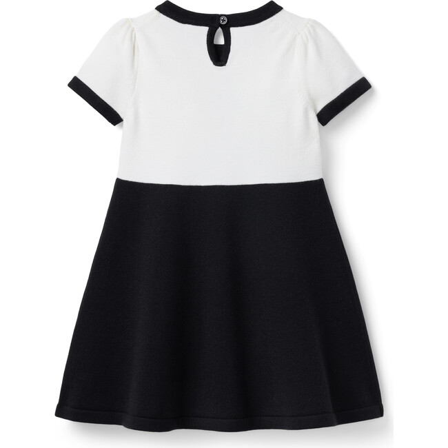 The Bow Sweater Dress, Black - Dresses - 2