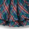 The Bow-Tied Tartan Dress, Green - Dresses - 3