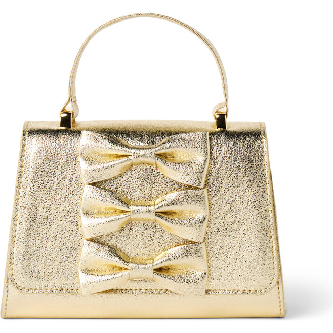 Metallic Bow Purse