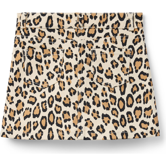 Leopard Button Skirt - Skirts - 3