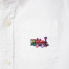 Embroidered Train Oxford Shirt - Button Downs - 2