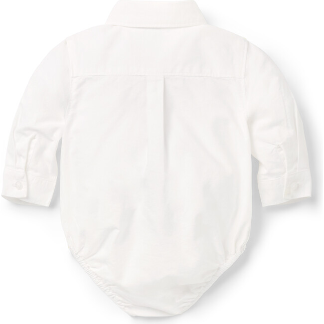 Baby Train Oxford Bodysuit - Onesies - 3