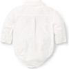 Baby Train Oxford Bodysuit - Onesies - 3