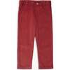 Theodore Pants Red Corduroy - Pants - 1 - thumbnail