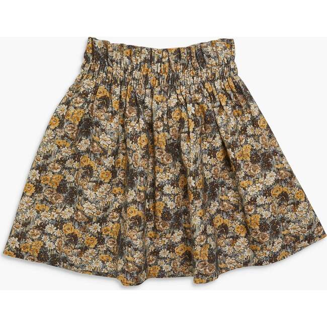 Pestana Skirt Floral Emerised Twill
