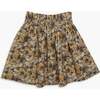 Pestana Skirt Floral Emerised Twill - Skirts - 1 - thumbnail