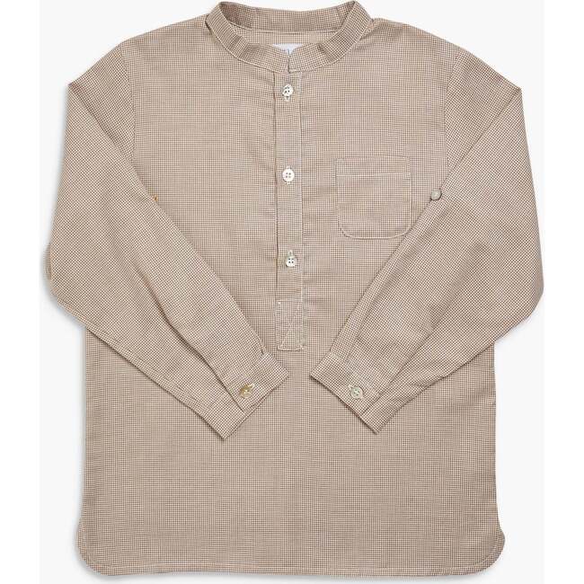 Pereprine Shirt Beige Minicheck
