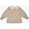 Nina Blouse Brown/Blue Liberty - Blouses - 2