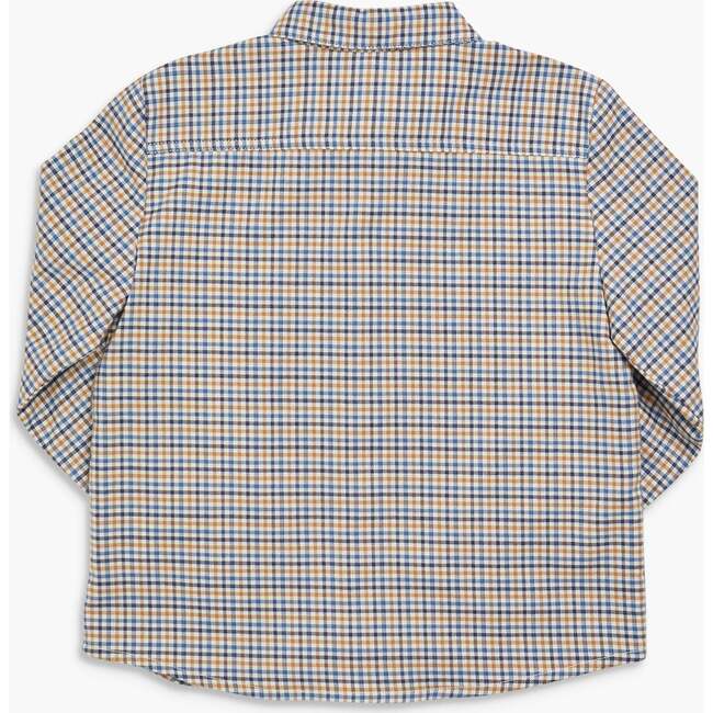 Ralph Shirt Camel/Blue Check - Shirts - 2