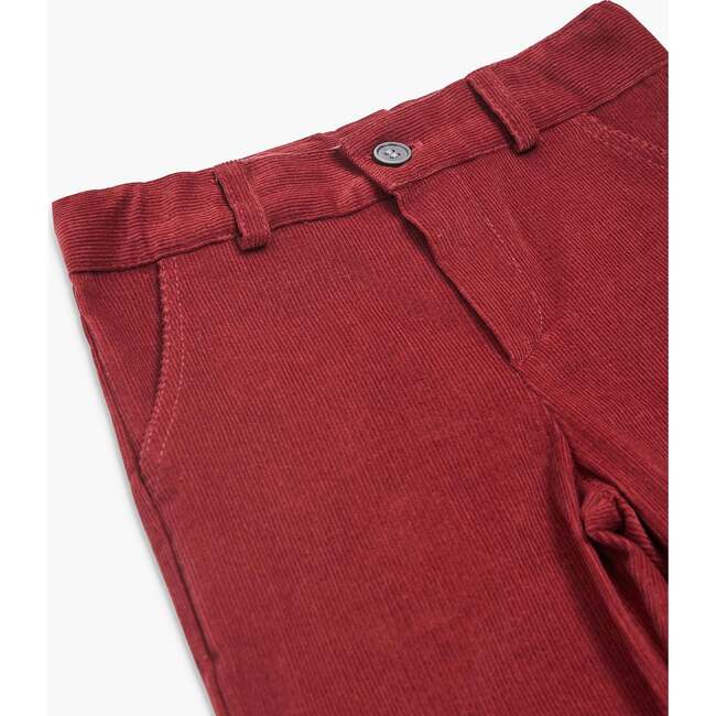 Theodore Pants Red Corduroy - Pants - 3