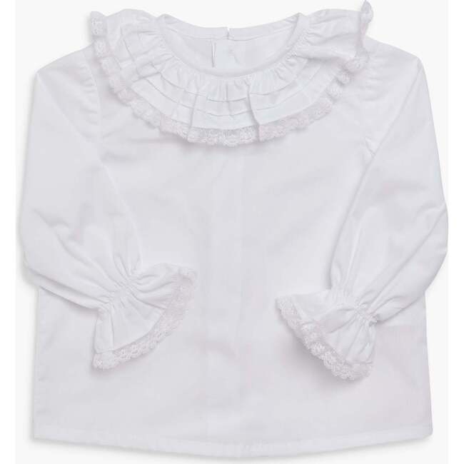 Montaigne Blouse White Voile