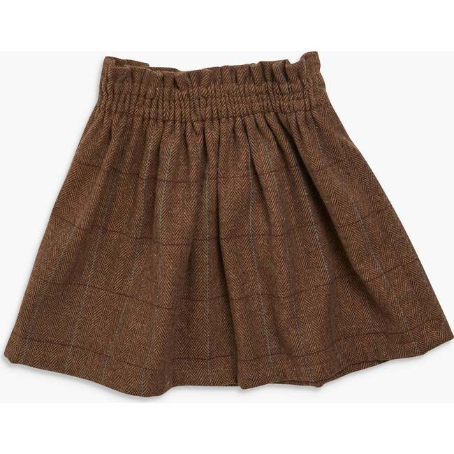 Viana Skirt Brown Tweed - Skirts - 3