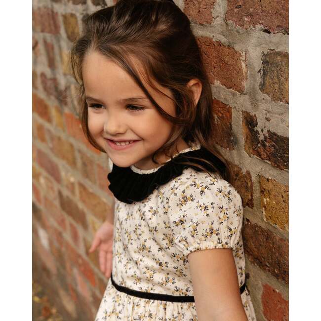 Raisin Dress Black/Gold Floral - Dresses - 3
