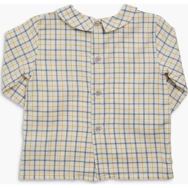 Mallard Shirt Blue/Yellow Check - Shirts - 2