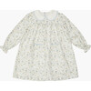 Leela Dress Dusty Blue Floral - Dresses - 1 - thumbnail