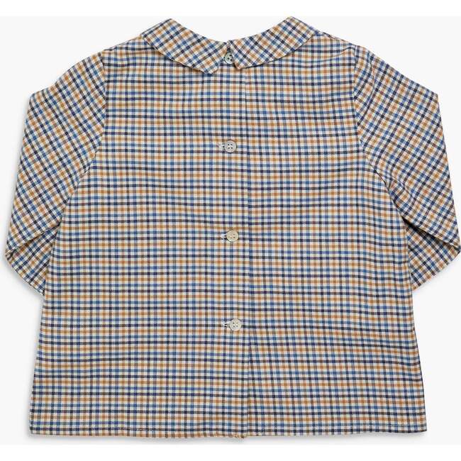 Mallard Shirt Camel/Blue Check - Shirts - 2
