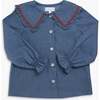 Gaya Blouse Chambray - Blouses - 1 - thumbnail