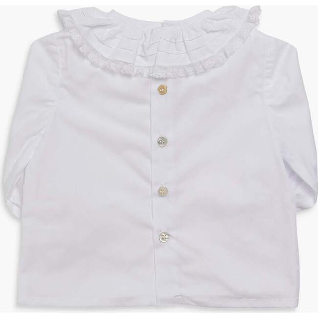 Montaigne Blouse White Voile - Blouses - 4