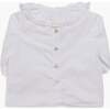 Montaigne Blouse White Voile - Blouses - 4