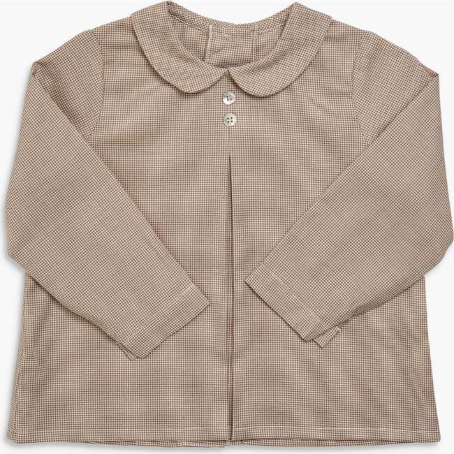 Darius Shirt Beige Minicheck