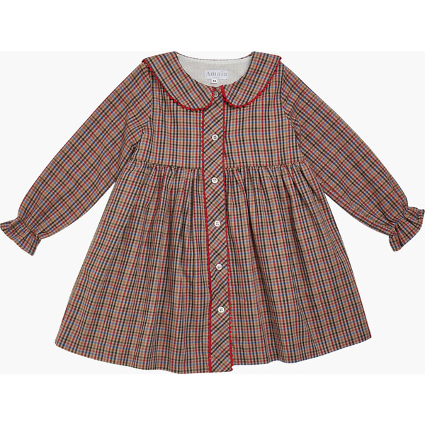 Daisy Dress Multico Check - Amaia Dresses | Maisonette