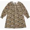 Antoinette Dress Floral Emerised Twill - Dresses - 1 - thumbnail