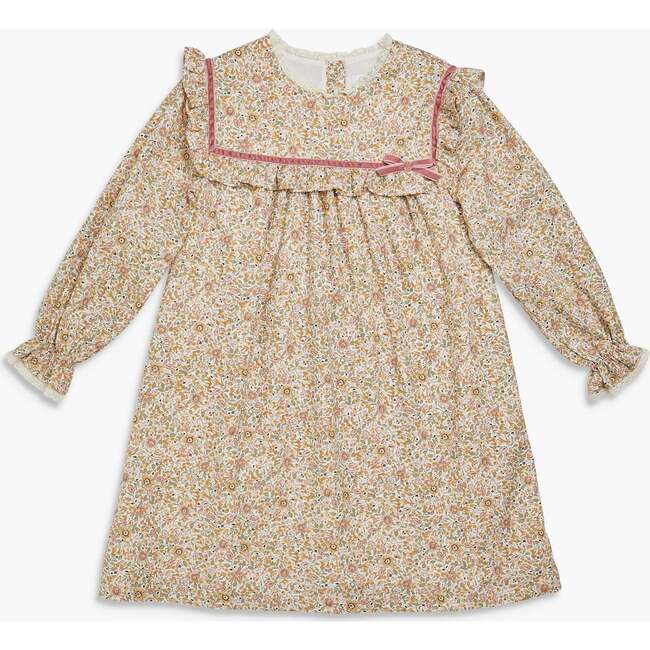 Capucine Dress Pink/Khaki Floral