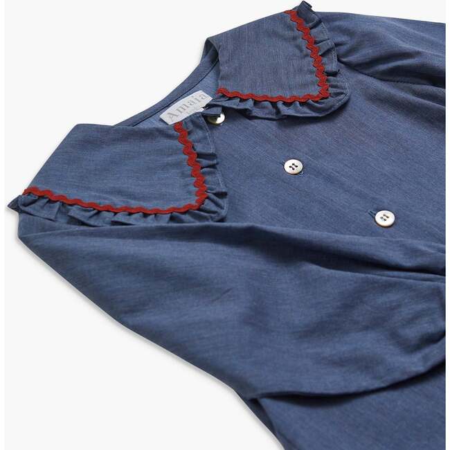 Gaya Blouse Chambray - Blouses - 4